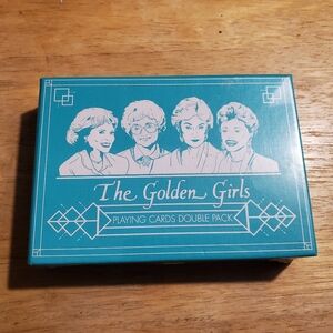 The Golden Girls Playing Cards Double Pack - Blue
